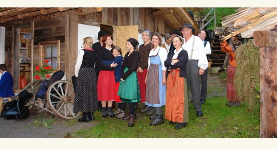 Mitwirkende und Laienschauspieler der Sagenspiele Österreich in Silbertal